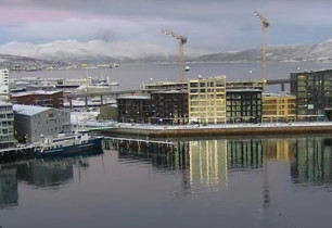 Imagen de vista previa de la cámara web Tromsøya island - Tromsø